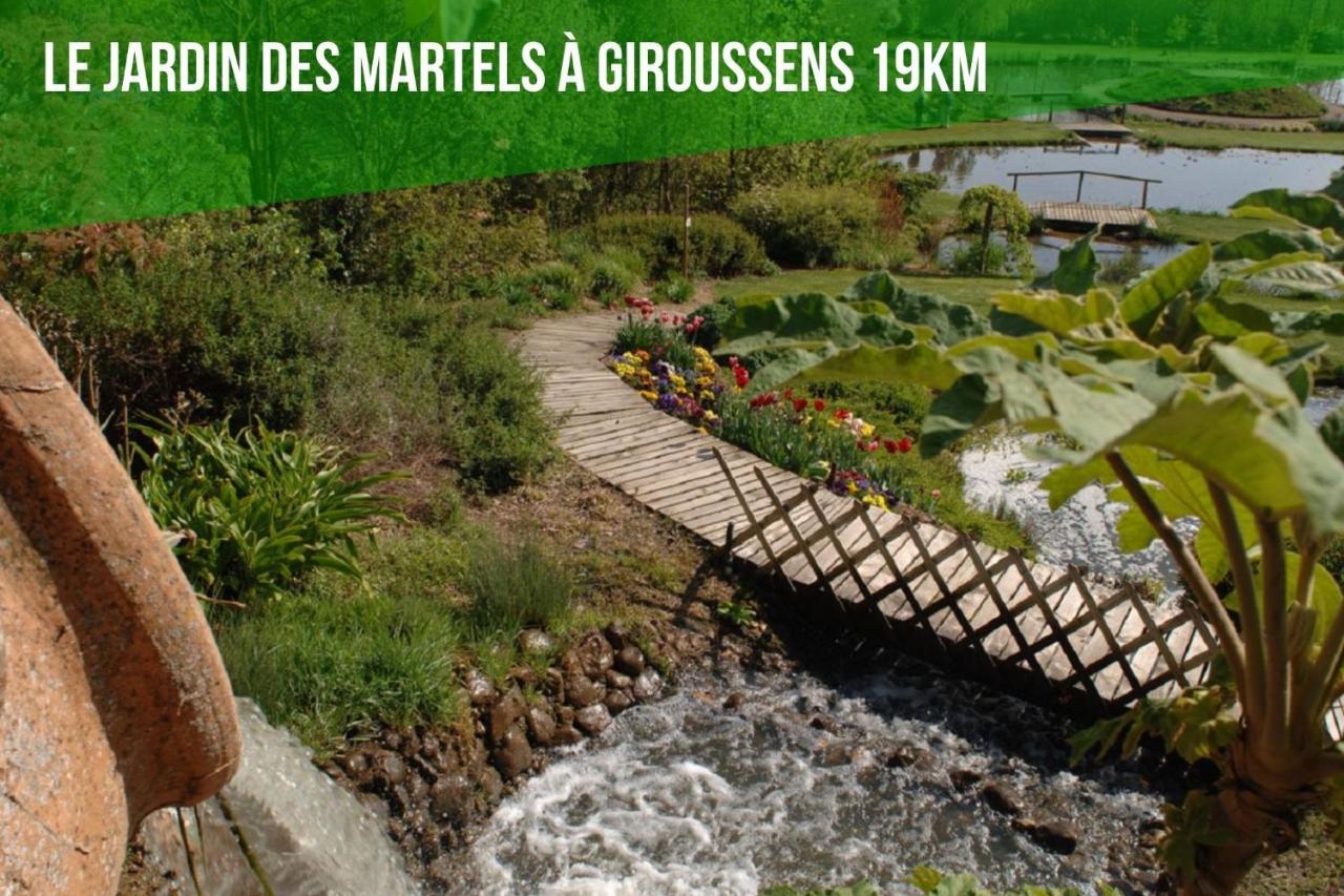 Le Cottage Nature Loin De L'Oeil Sauna Gaillac Entre Albi-Toulouse & Les Cottages Du Tarn Brens  Εξωτερικό φωτογραφία